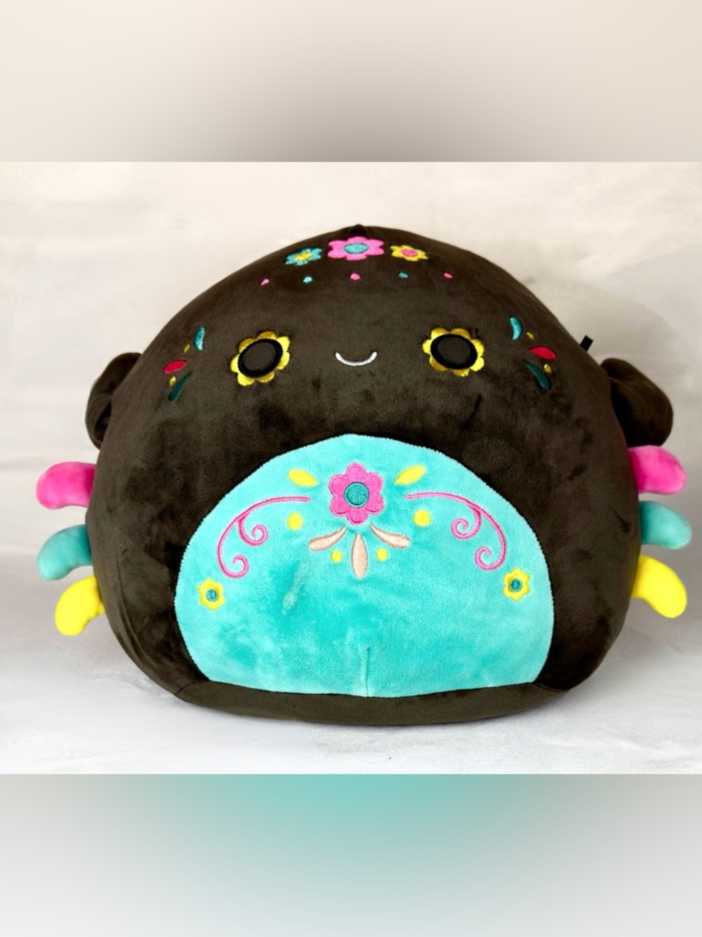 Squishmallows Frieda Bat 2023 Day of the Dead Halloween Plush Sugar Skull 12”